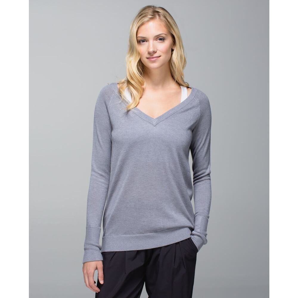 Lululemon Unity Pullover Heathered Fossil / Fossil 10